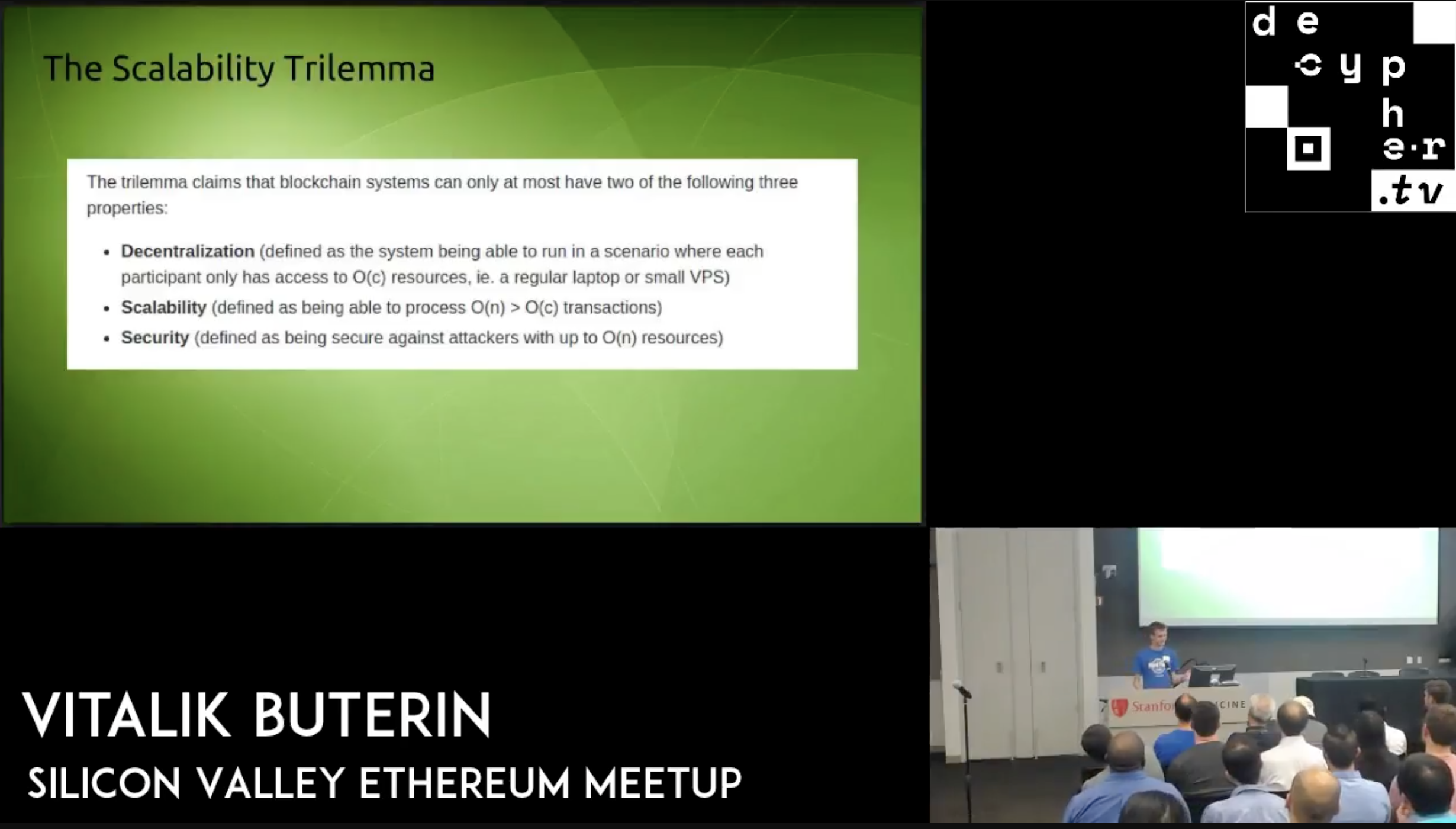 Vitalik's trilemma slide